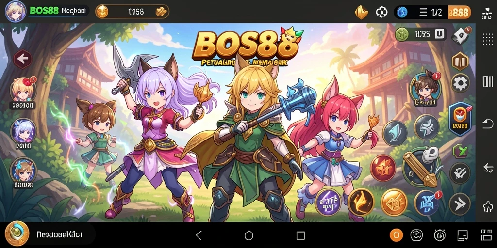 Gameplay menarik dalam dunia Anime yang penuh warna di BOS88.