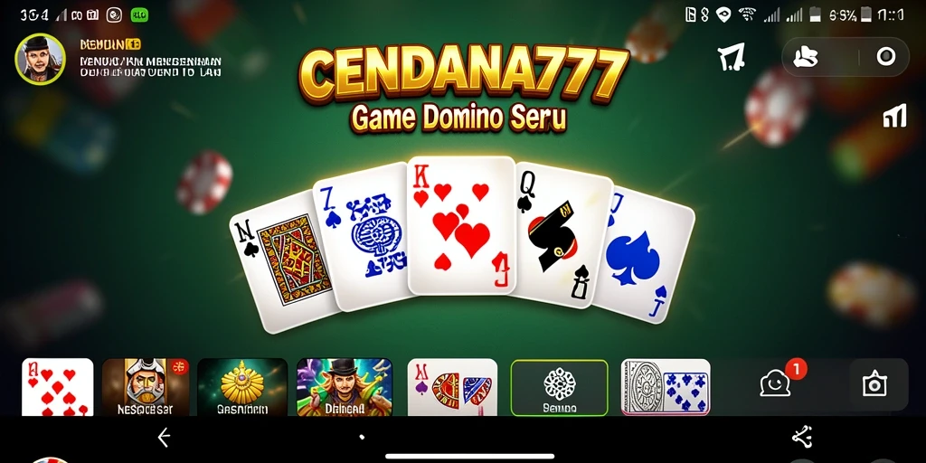 Tampilan gameplay CENDANA777 yang seru dan menarik.