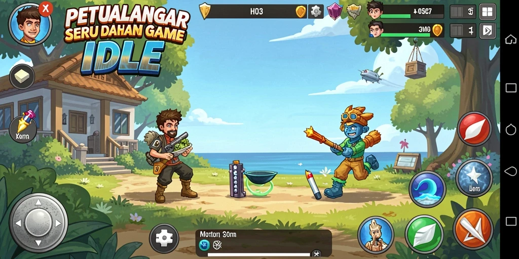Tampilan menarik dari gameplay H03 yang penuh aksi.