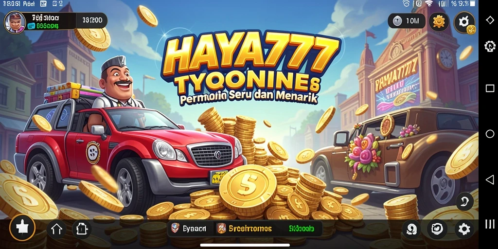 Screenshot utama HAYA777 menampilkan gameplay Tycoon yang menarik.