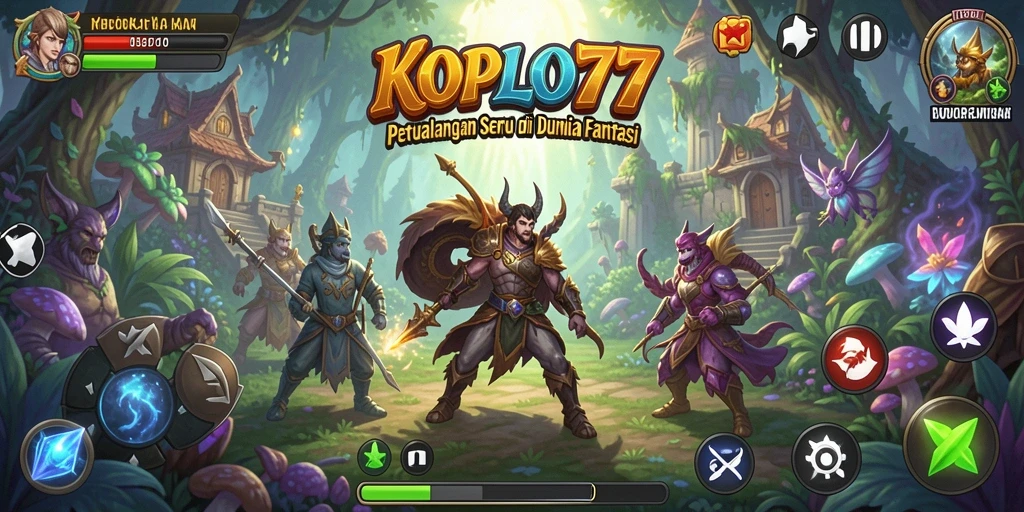Tangkapan layar KOPLO77 menampilkan aksi petualangan seru dan grafis menawan.