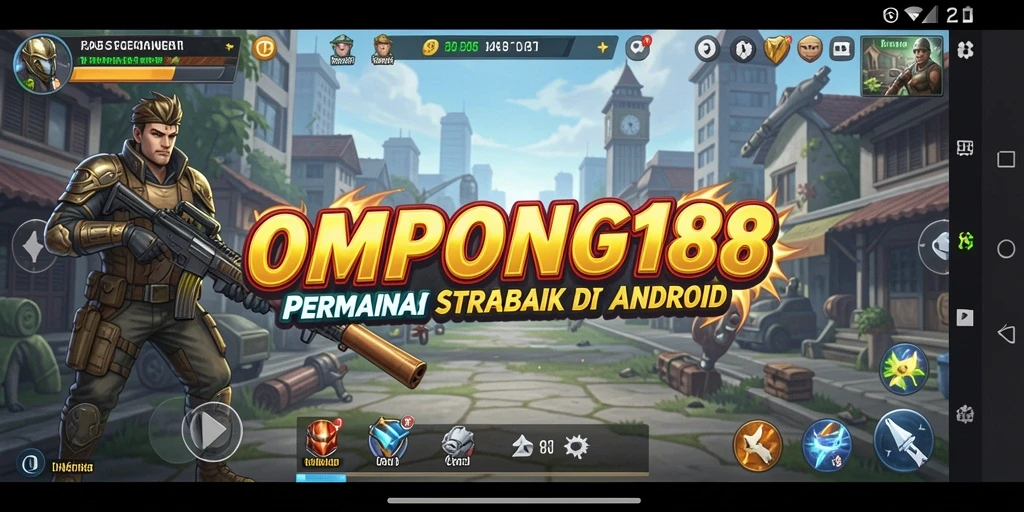 Tampilan menarik dari gameplay OMPONG188 yang penuh strategi.
