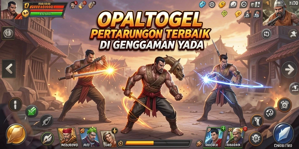 Gameplay OPALTOGEL yang menegangkan dan seru saat bertarung.
