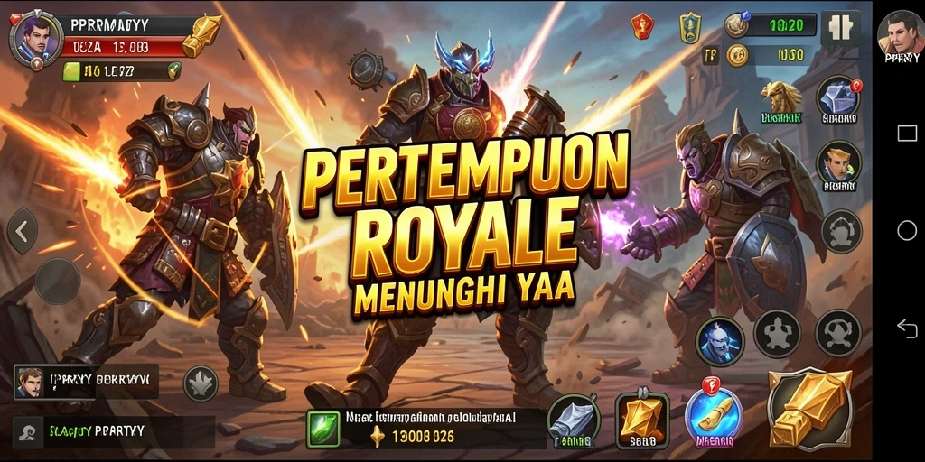 Gameplay seru PPRRYY dalam pertempuran Battle Royale.