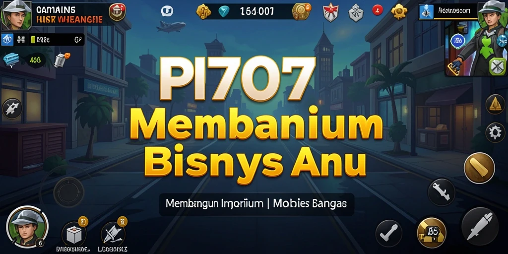 Tampilan gameplay PT707 yang menarik dan menantang.