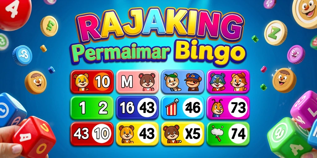 Tampilan gameplay Bingo yang menarik dan seru di RAJAKING.
