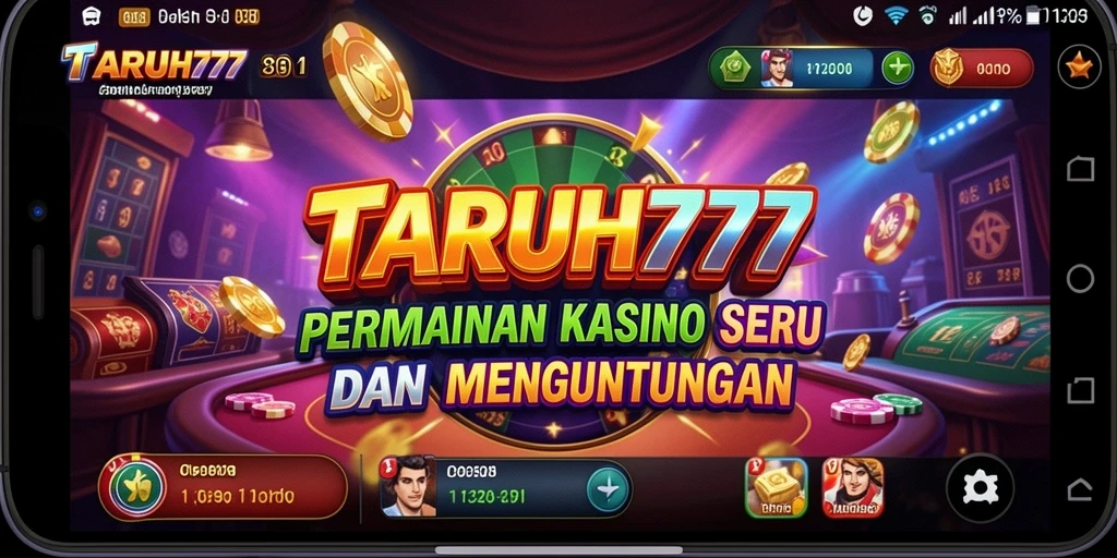 Tampilan gameplay TARUH777 yang menarik dalam suasana Kasino.